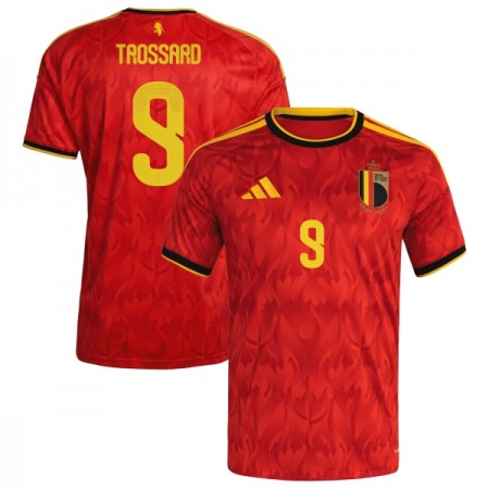 Belgia Trossard 9 Hjemmedrakt VM 2026 Kortermet Belgia Trossard 9 Hjemmedrakt VM 2026 Kortermet