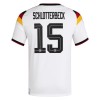 Tyskland N. Schlotterbeck 15 Hjemmedrakt VM 2026 Kortermet