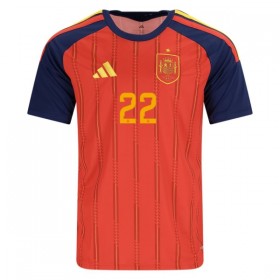 Spania Cucurella 22 Hjemmedrakt VM 2026 Kortermet