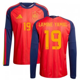 Spania Lamine Yamal 19 Hjemmedrakt VM 2026 Langermet