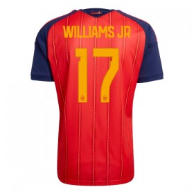 Spania Williams JR 17 Hjemmedrakt VM 2026 Kortermet