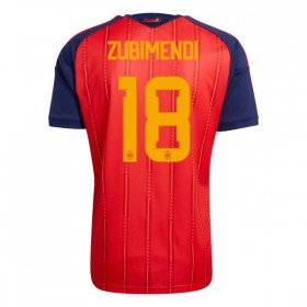 Spania ZUBIMENDI 18 Hjemmedrakt VM 2026 Kortermet