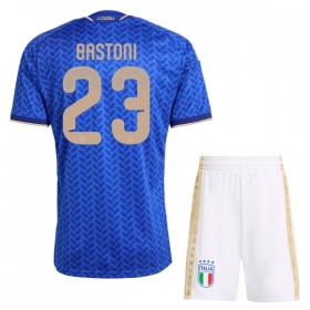 Italia Bastoni 23 Barn Hjemmedrakt VM 2026 Kortermet