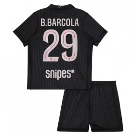 Paris Saint-Germain B. Barcola 29 Jordan Barn Fjerdedrakt 2025-26 Kortermet