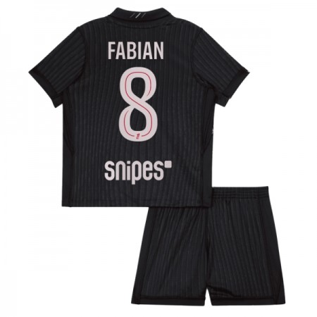 Paris Saint-Germain Fabian 8 Jordan Barn Fjerdedrakt 2025-26 Kortermet Paris Saint-Germain Fabian 8 Jordan Barn Fjerdedrakt 2025-26 Kortermet