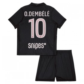 Paris Saint-Germain Ousmane Dembele 10 Jordan Barn Fjerdedrakt 2025-26 Kortermet
