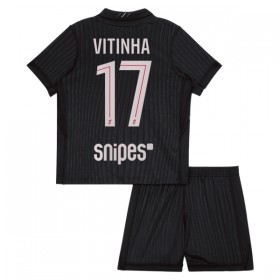Paris Saint-Germain Vitinha 17 Jordan Barn Fjerdedrakt 2025-26 Kortermet