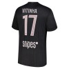 Paris Saint-Germain Vitinha 17 Jordan Fjerdedrakt 2025-26 Kortermet