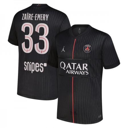 Paris Saint-Germain Zaire-Emery 33 Jordan Fjerdedrakt 2025-26 Kortermet