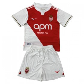 AS Monaco Barn Hjemmedrakt 2025-26 Kortermet