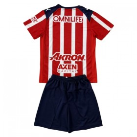 Chivas de CD Guadalajara Barn Hjemmedrakt 2025-26 Kortermet
