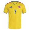 Colombia Luis Diaz 7 Hjemmedrakt VM 2026 Kortermet