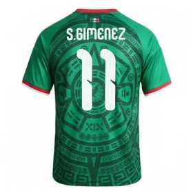 Mexico S.Gimenez 11 Hjemmedrakt VM 2026 Kortermet