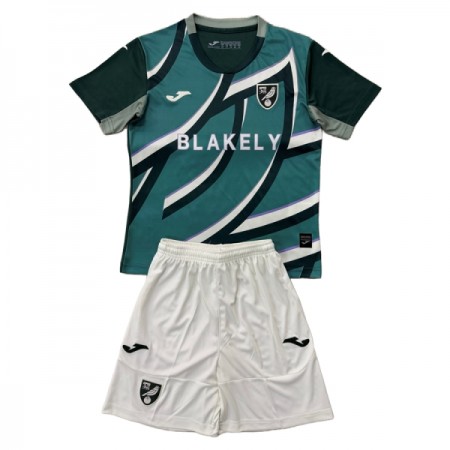 Norwich City Barn Bortedrakt 2025-26 Kortermet