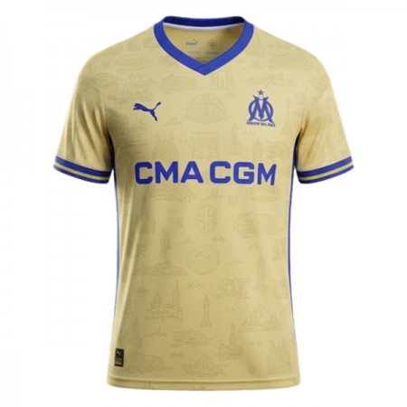 Olympique de Marseille Fjerdedrakt 2025-26 Kortermet