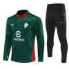 AC Milan Trenings Collegegenser 2025-26 Kvart-Zip Grønn AC Milan Trenings Collegegenser 2025-26 Kvart-Zip Grønn