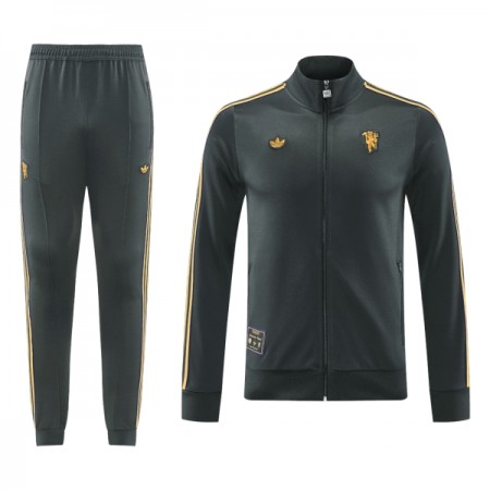 Manchester United Treningsdresser 2025-26 Svart Manchester United Treningsdresser 2025-26 Svart