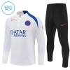 Paris Saint-Germain Barn Trenings Collegegenser 2025-26 Kvart-Zip Hvit Paris Saint-Germain Barn Trenings Collegegenser 2025-26 Kvart-Zip Hvit