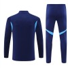 Real Madrid Trenings Collegegenser 2025-26 Kvart-Zip Navy