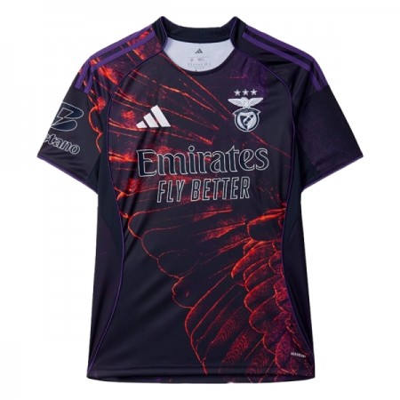 Benfica Fjerdedrakt 2025-26 Kortermet