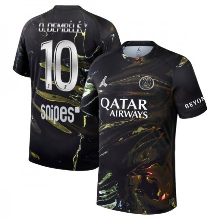 Paris Saint-Germain Ousmane Dembele 10 Night Edition Drakt 2025-26 Kortermet