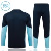 Argentina Barn Trenings Collegegenser 2026-27 Kvart-Zip Navy