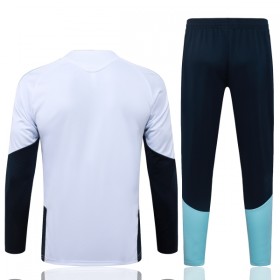 Argentina Trenings Collegegenser 2026-27 Kvart-Zip Hvit
