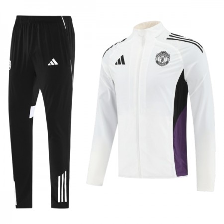 Manchester United Treningsdresser 2025-26 Hvit