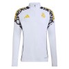 Real Madrid Trenings Collegegenser 2026-27 Kvart-Zip Hvit