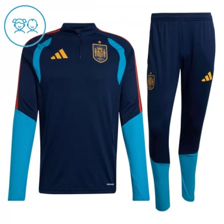 Spania Barn Trenings Collegegenser 2026-27 Kvart-Zip Navy Spania Barn Trenings Collegegenser 2026-27 Kvart-Zip Navy