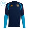 Spania Barn Trenings Collegegenser 2026-27 Kvart-Zip Navy
