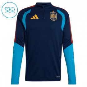 Spania Barn Trenings Collegegenser 2026-27 Kvart-Zip Navy