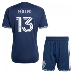 Vancouver Whitecaps Muller 13 Barn Bortedrakt 2026 Kortermet