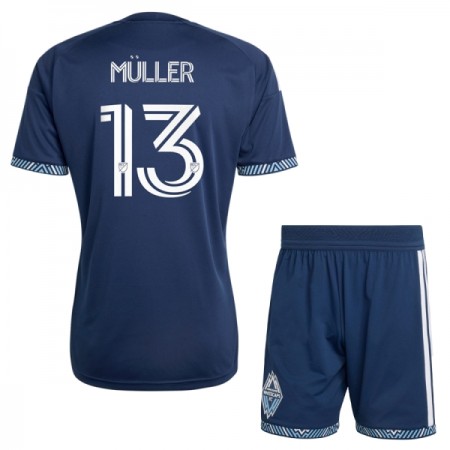 Vancouver Whitecaps Muller 13 Barn Bortedrakt 2026 Kortermet