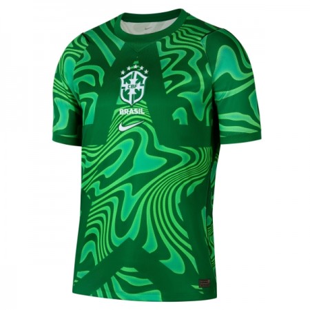 Brasil Keeper Hjemmedrakt VM 2026 Grønn Kortermet
