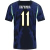 Brasil Raphinha 11 Bortedrakt VM 2026 Kortermet Brasil Raphinha 11 Bortedrakt VM 2026 Kortermet