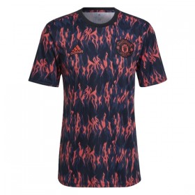 Manchester United Pre-Match Drakt 2025-26 Svart Kortermet