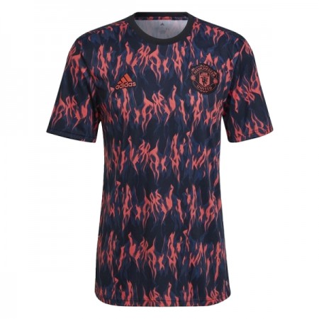 Manchester United Pre-Match Drakt 2025-26 Svart Kortermet