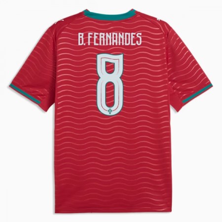 Portugal B. Fernandes 8 Hjemmedrakt VM 2026 Kortermet Portugal B. Fernandes 8 Hjemmedrakt VM 2026 Kortermet