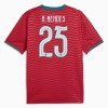 Portugal Nuno Mendes 25 Hjemmedrakt VM 2026 Kortermet