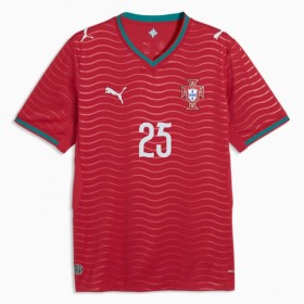 Portugal Nuno Mendes 25 Hjemmedrakt VM 2026 Kortermet