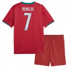 Portugal Ronaldo 7 Barn Hjemmedrakt VM 2026 Kortermet