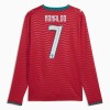 Portugal Ronaldo 7 Hjemmedrakt VM 2026 Langermet