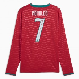 Portugal Ronaldo 7 Hjemmedrakt VM 2026 Langermet