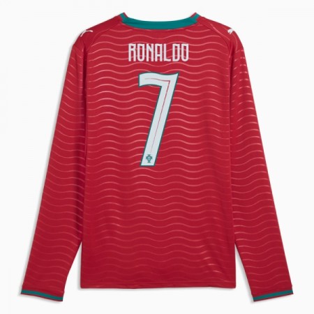 Portugal Ronaldo 7 Hjemmedrakt VM 2026 Langermet