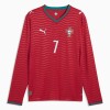 Portugal Ronaldo 7 Hjemmedrakt VM 2026 Langermet