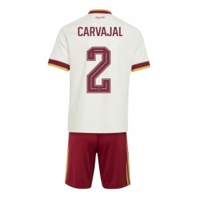 Spania Carvajal 2 Barn Bortedrakt VM 2026 Kortermet