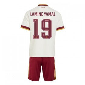 Spania Lamine Yamal 19 Barn Bortedrakt VM 2026 Kortermet