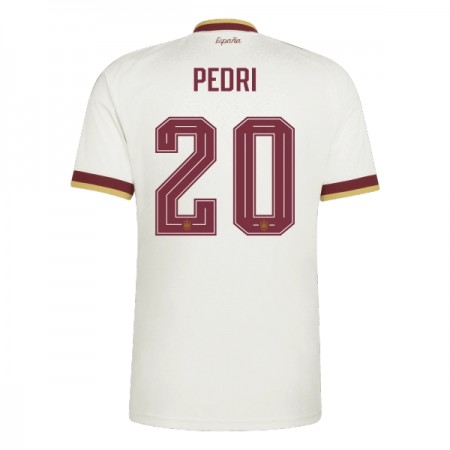 Spania Pedri 20 Bortedrakt VM 2026 Kortermet
