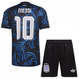 Argentina Messi 10 Barn Bortedrakt VM 2026 Kortermet